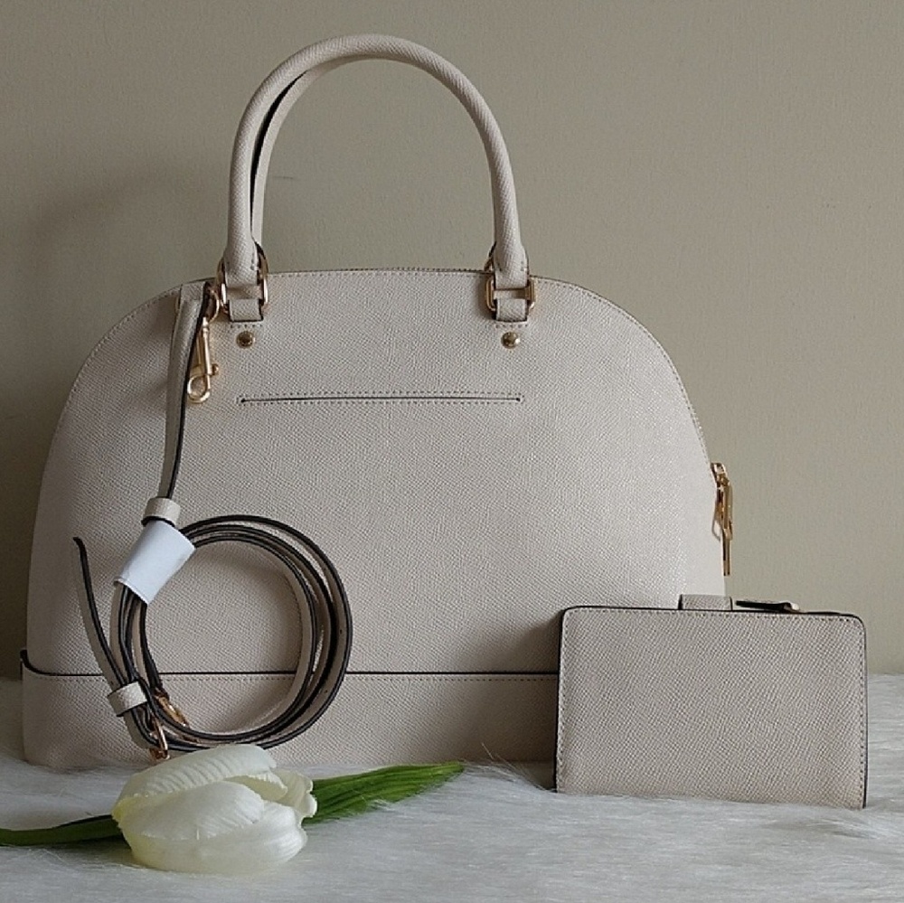 AUTHENTIC COACH SATCHEL+ MATCHING WALLET.nwt - Picture 2 of 7